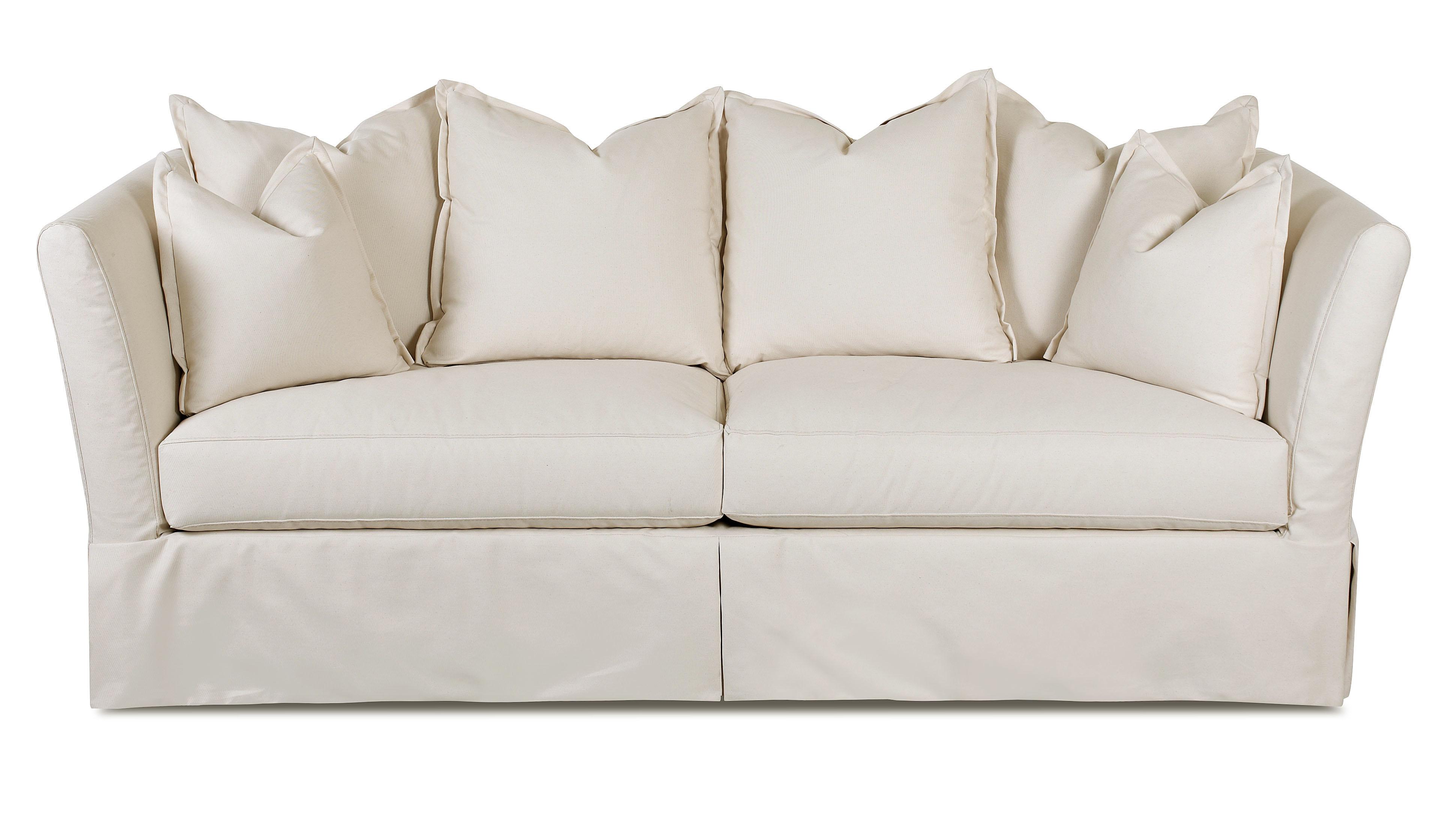 Klaussner Alexis D13144 S Traditional Sofa with Slipcover Dunk